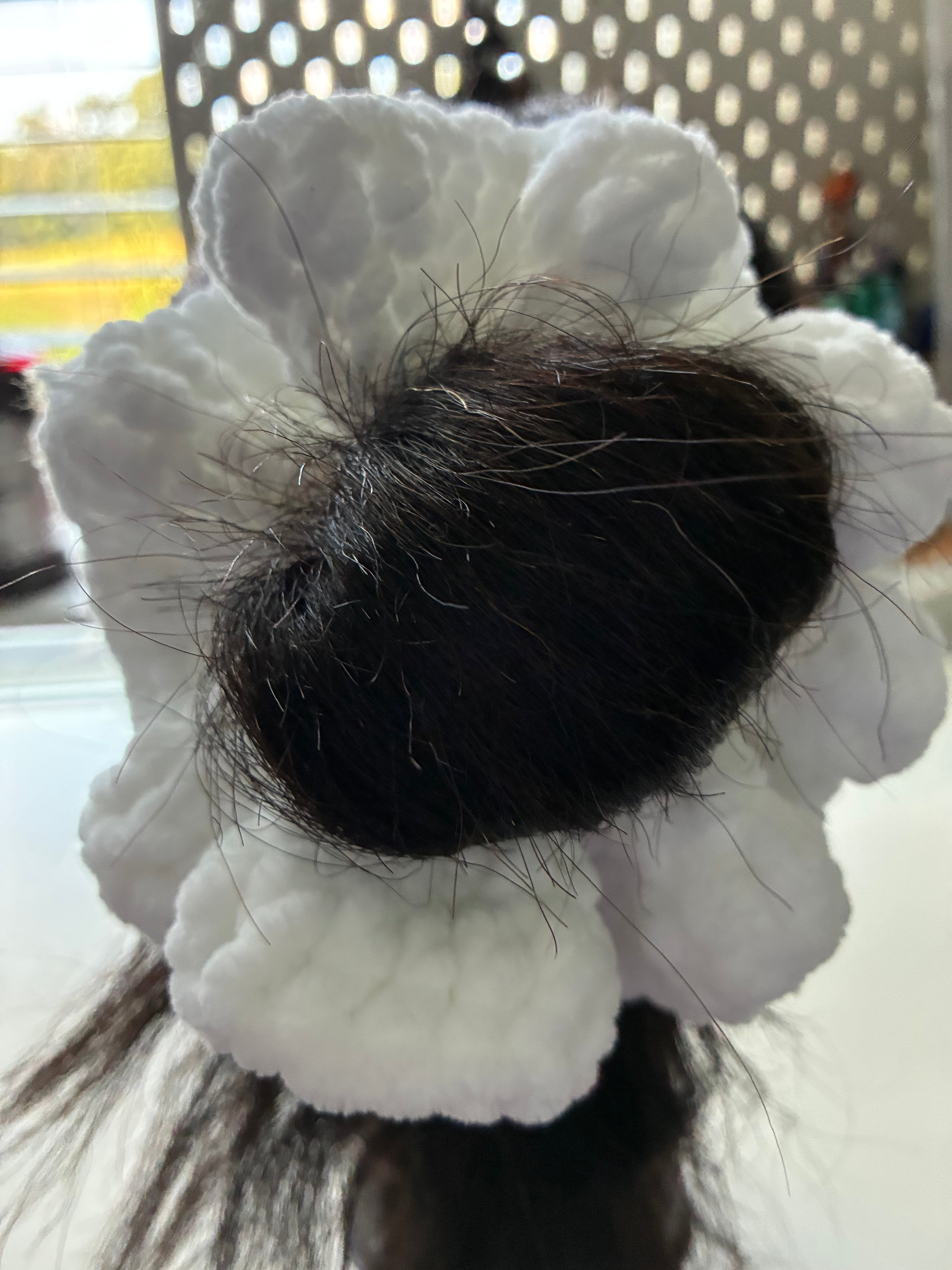 Crochet scrunchies