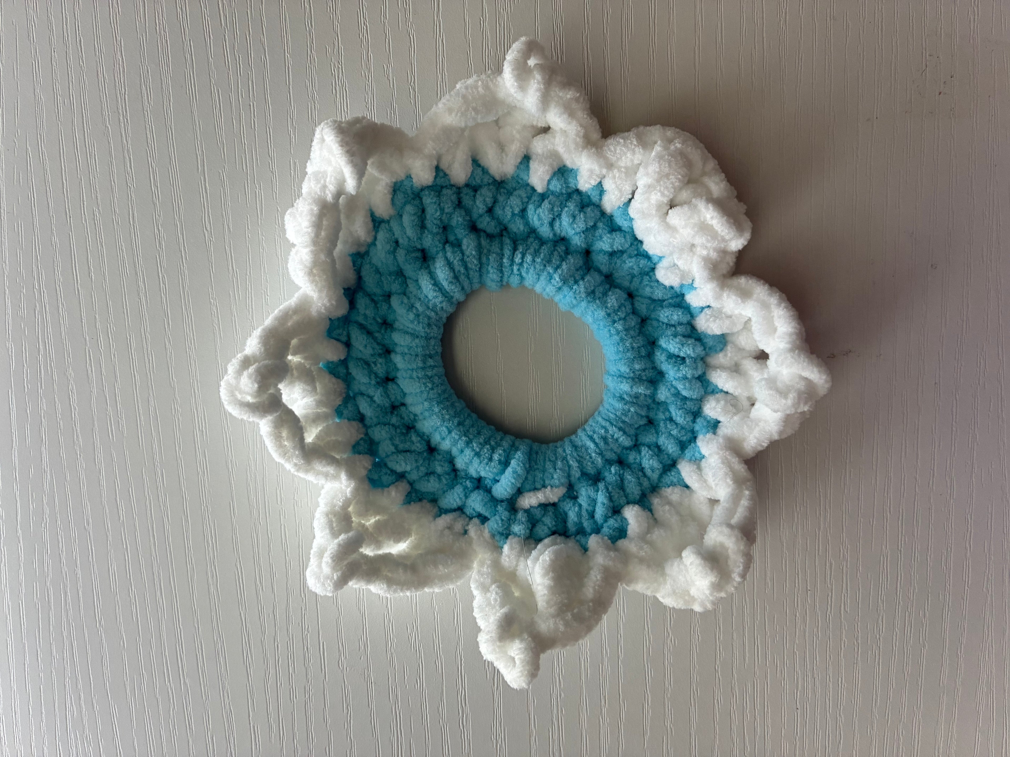 Crochet scrunchies