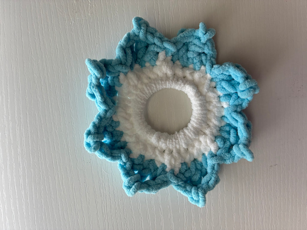 Crochet scrunchies