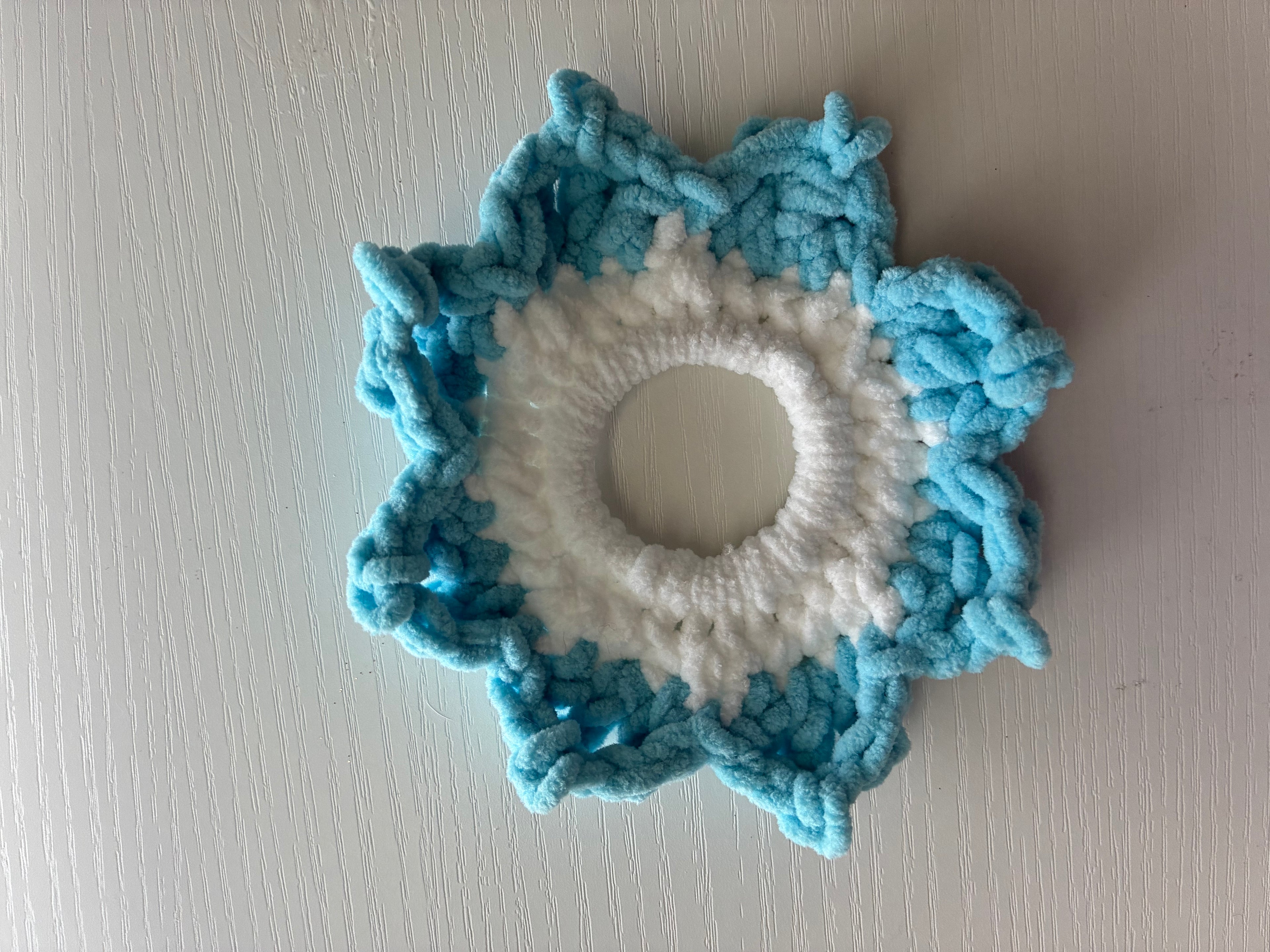 Crochet scrunchies