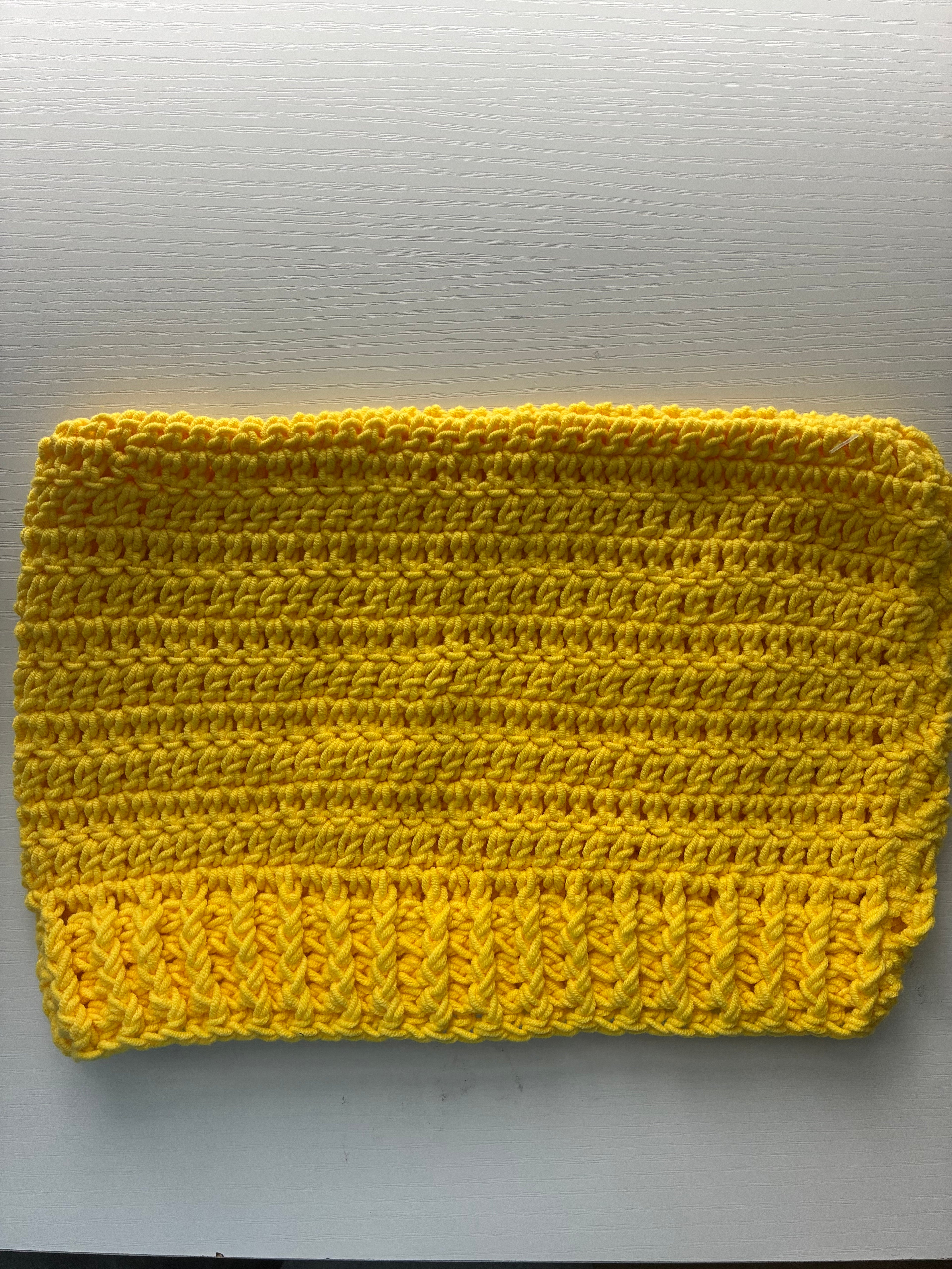 Crochet cat ear beanie