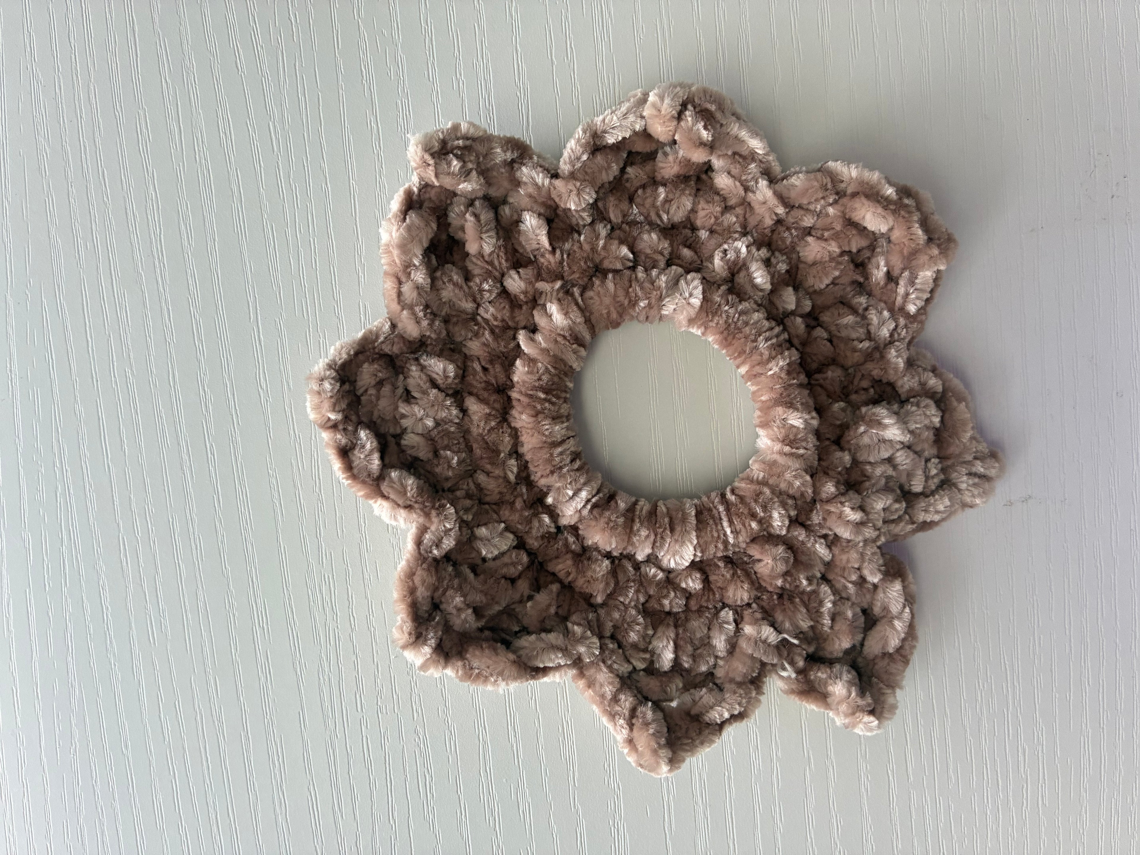 Crochet scrunchies