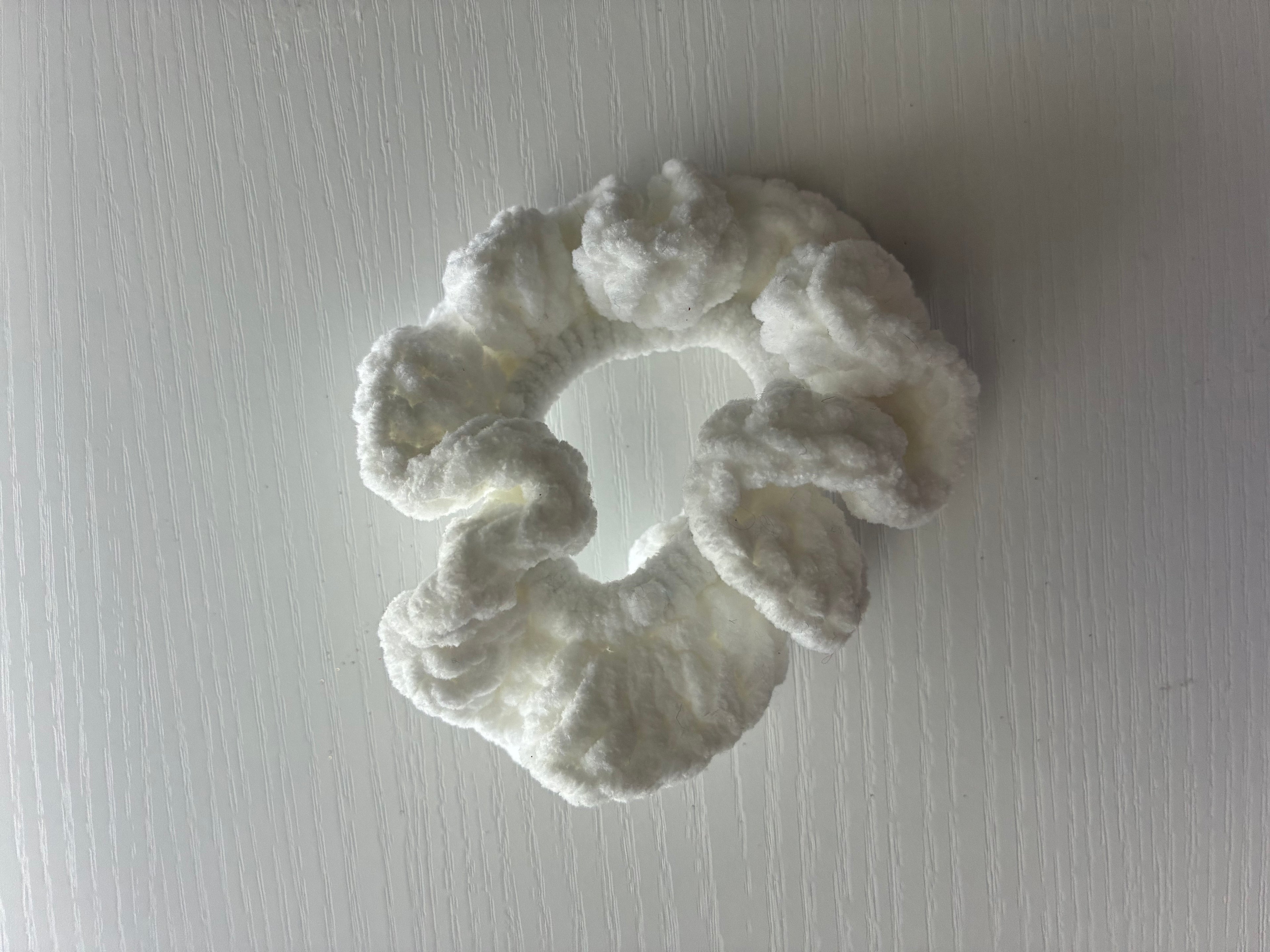 Crochet scrunchies