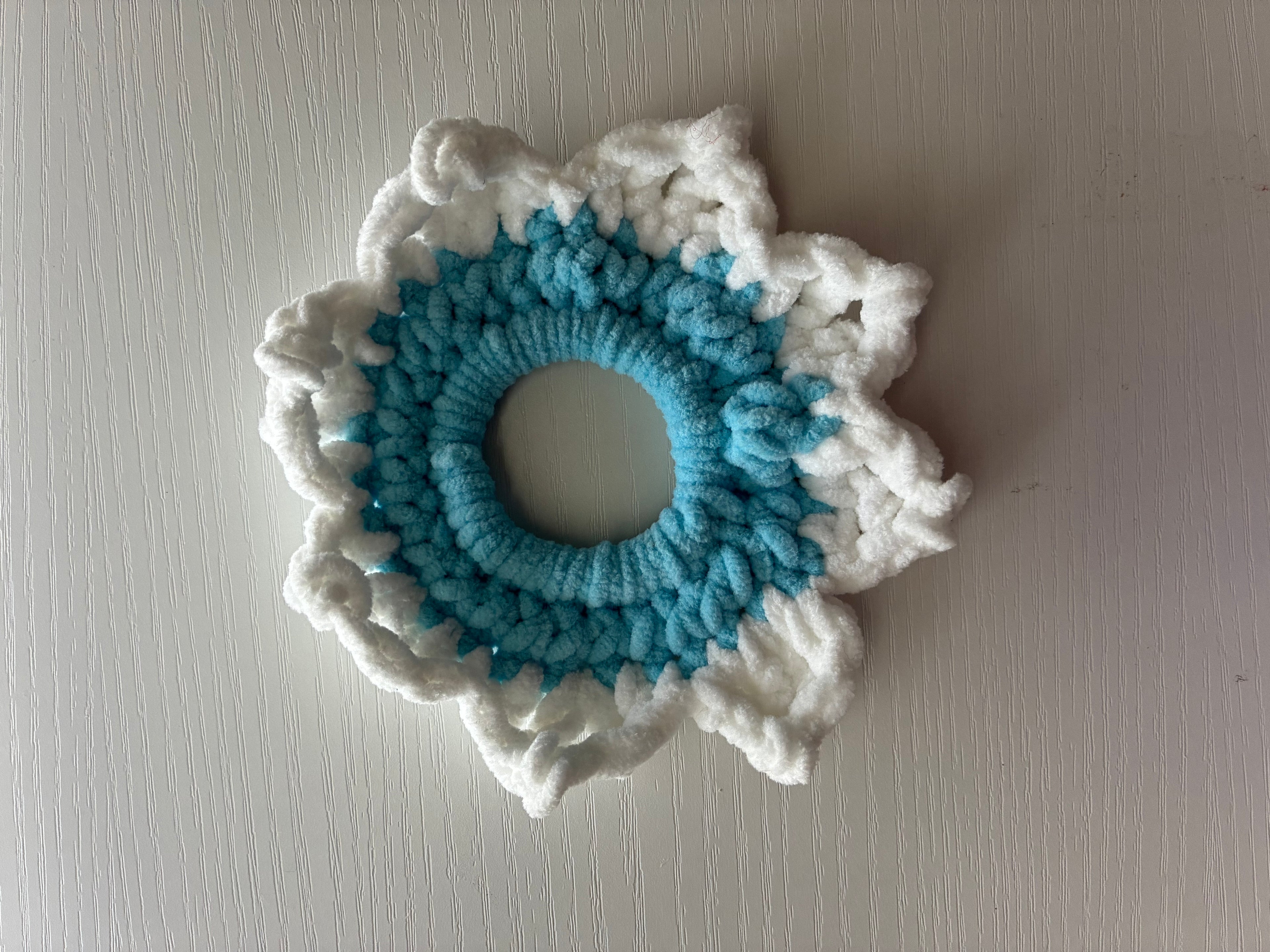 Crochet scrunchies