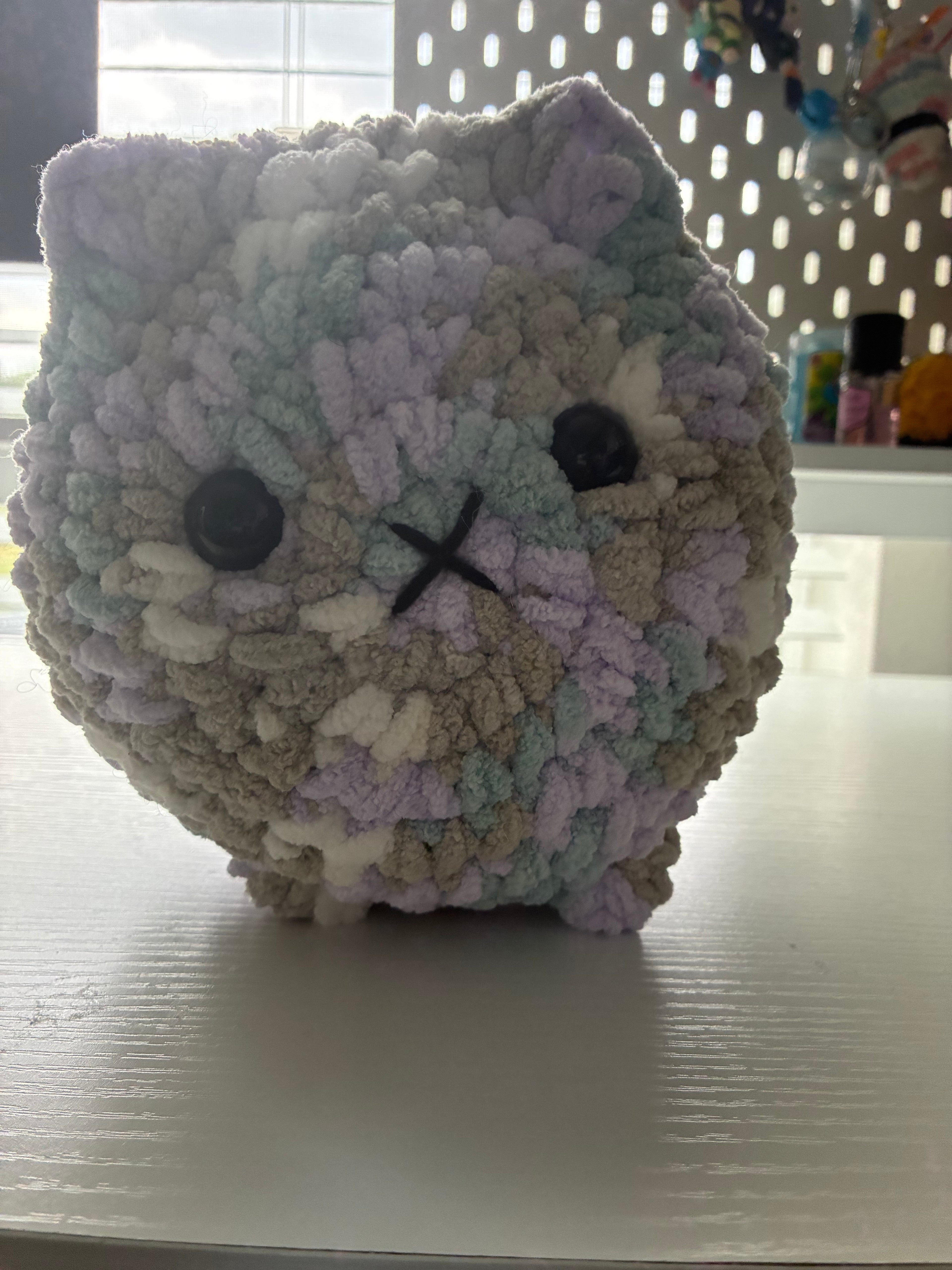 Crochet loaf kitties