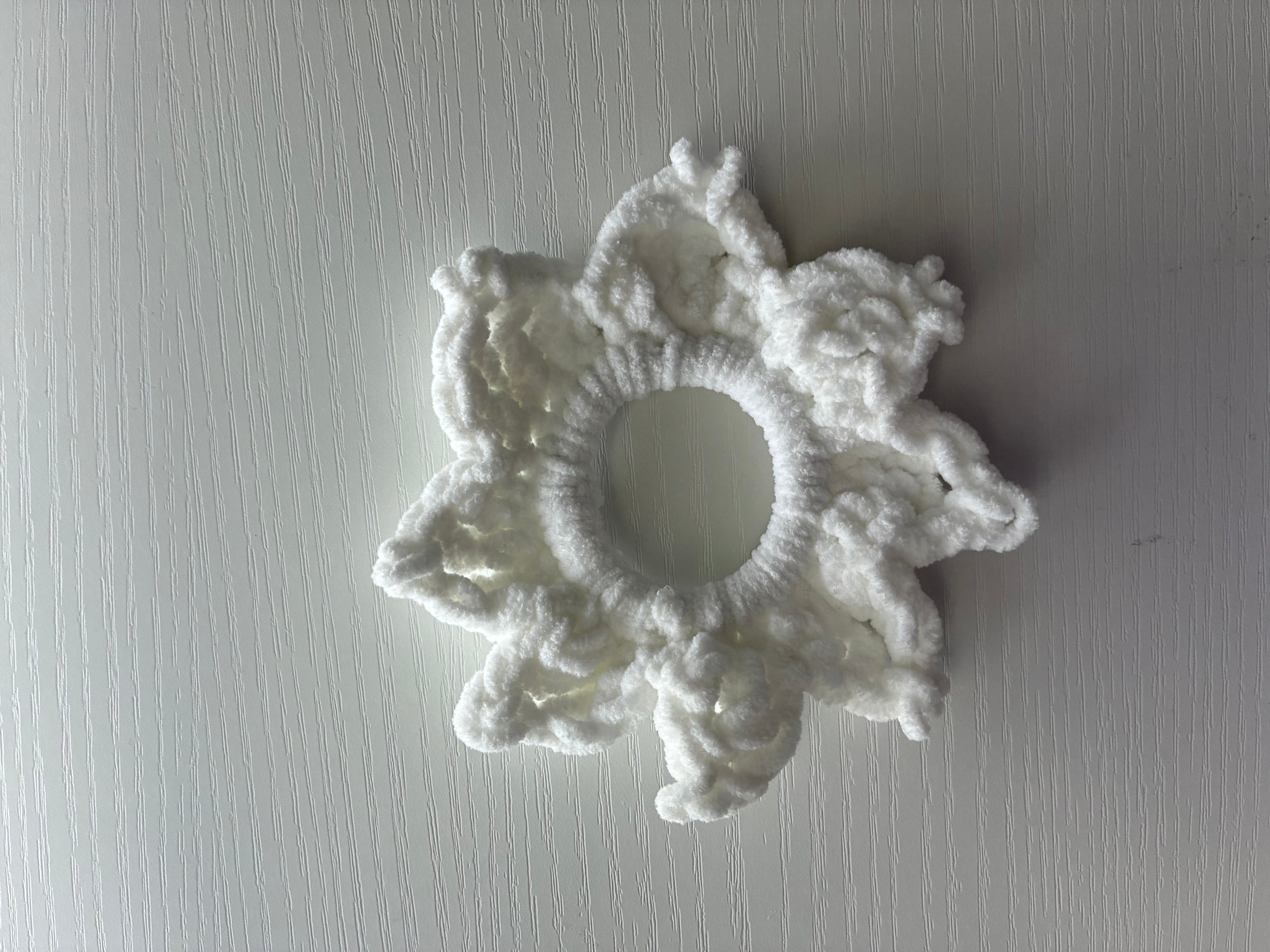 Crochet scrunchies