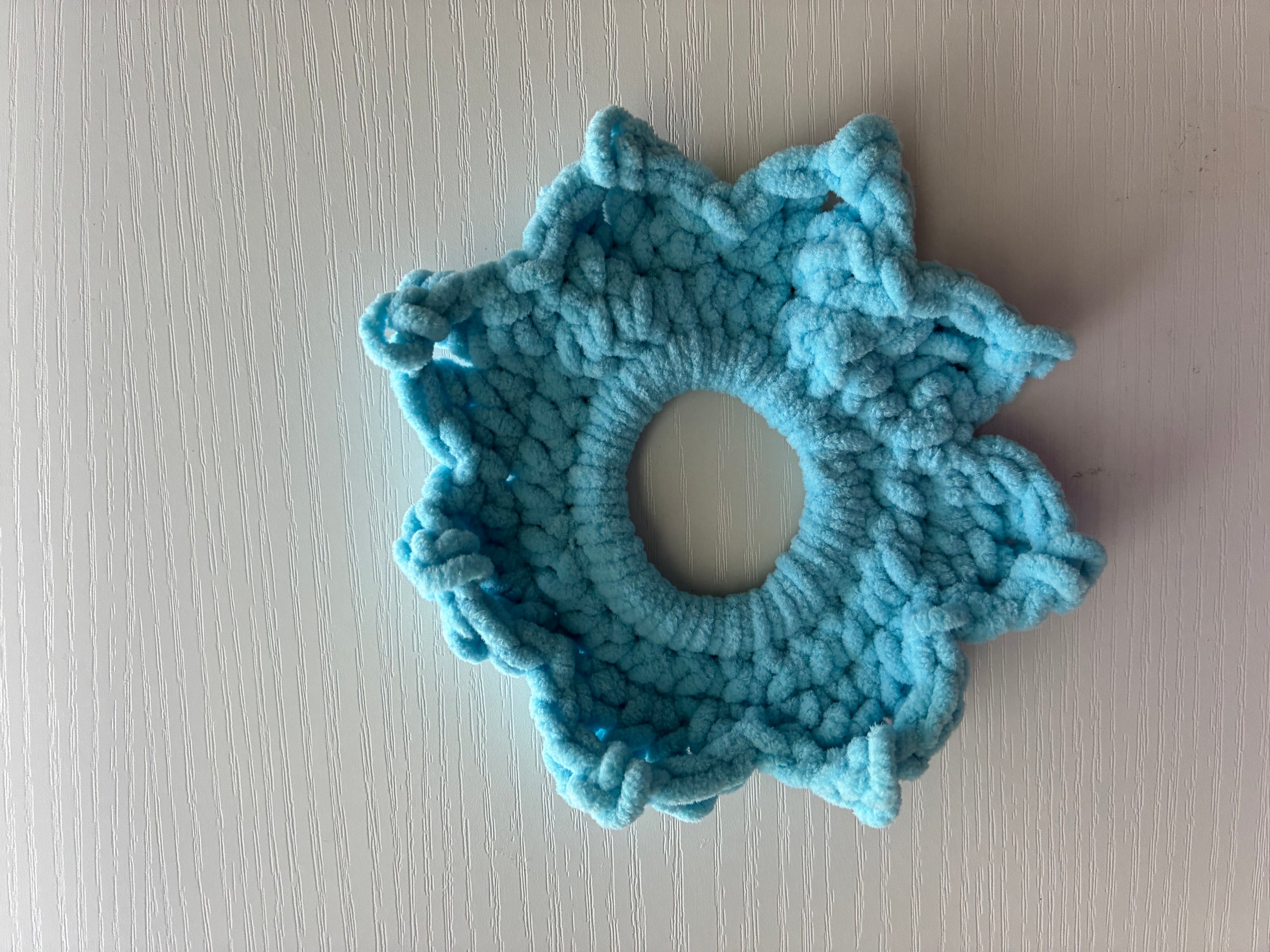 Crochet scrunchies