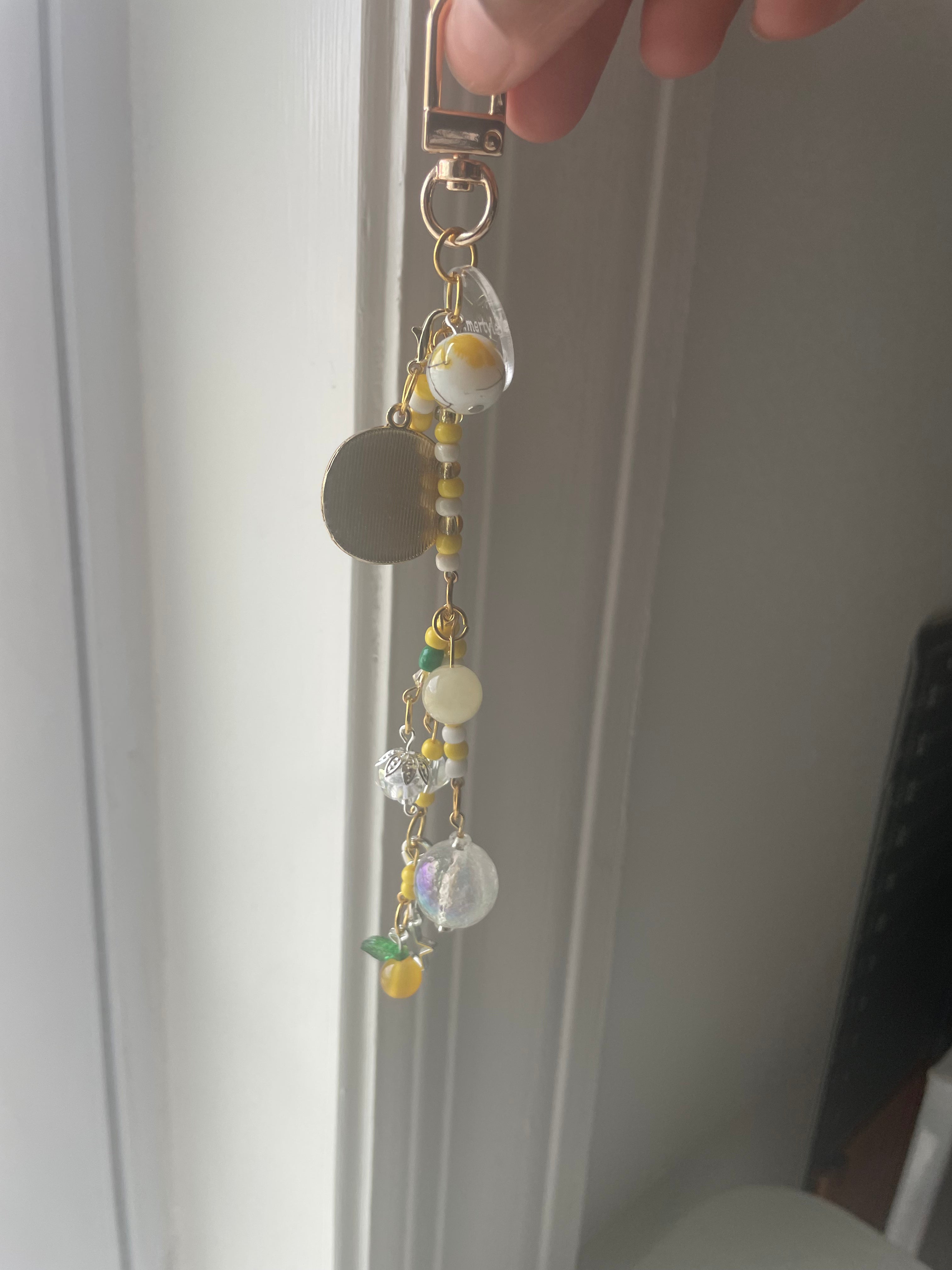 LEMON BAG KEYCHAIN