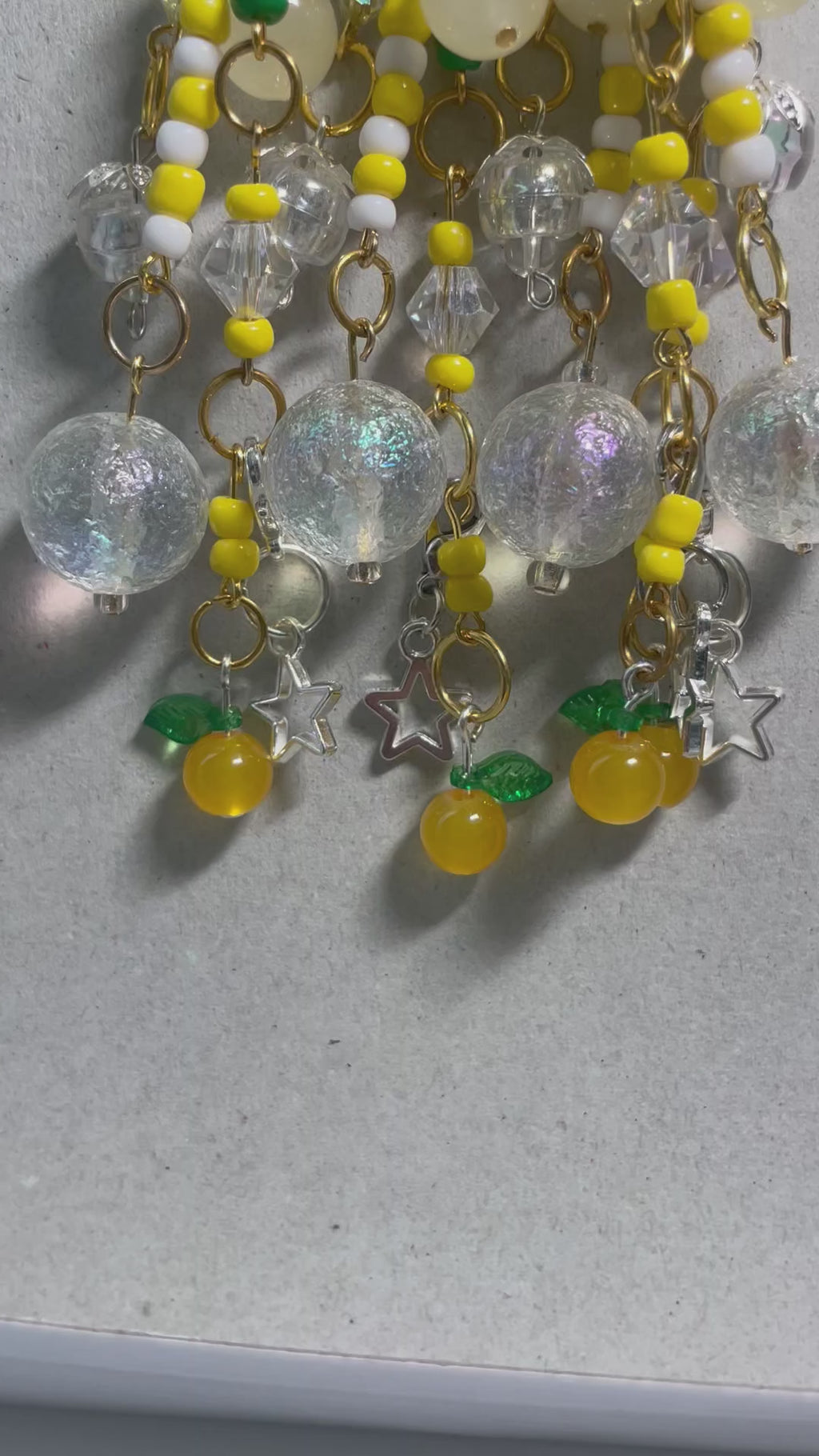 LEMON BAG KEYCHAIN