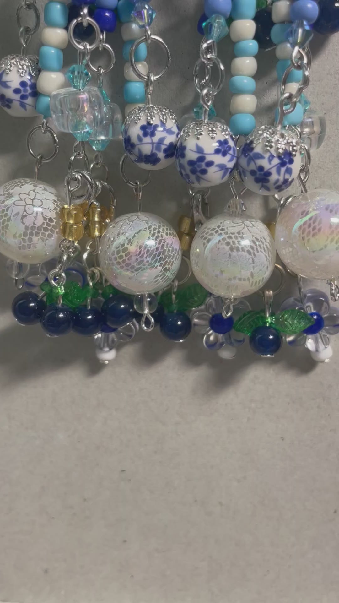 BLUEBERRY BAG KEYCHAIN